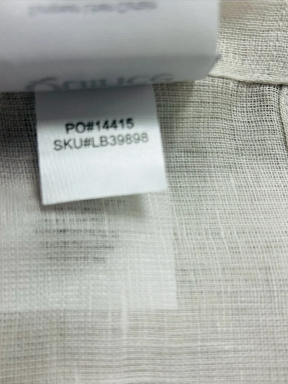 NWT QUINCE Set Of 2 48x108 European Linen Sheer Curtains Cloud 8642